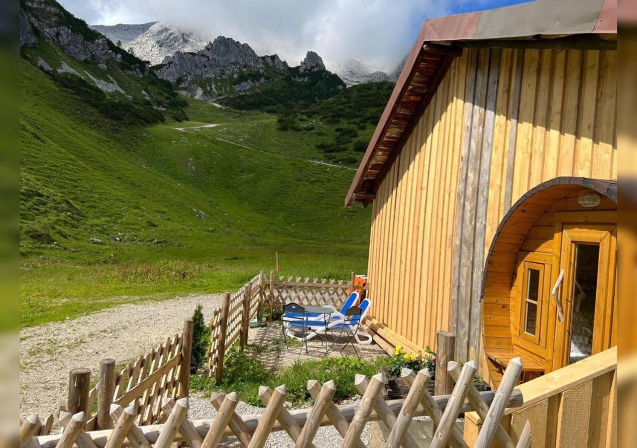 Hochalm-Premium-Campingfass auf 1705 m, no car access Garmisch-Partenkirchen Exterior foto